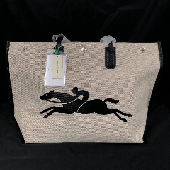 Brand New Longchamp Essential Canvas Tote – Spacious & Stylish Bag - Picture 1 of 12